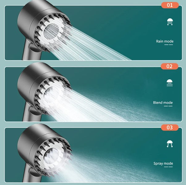 Chuveirinho Ducha de Banho A-9752 Preto – Mais Pressão, Mais Conforto, Mais Estilo