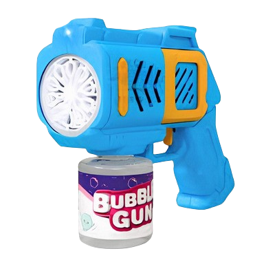 Bubble Gun – Pistola de Bolhas Automática Azul | Diversão Garantida para Todas as Idades