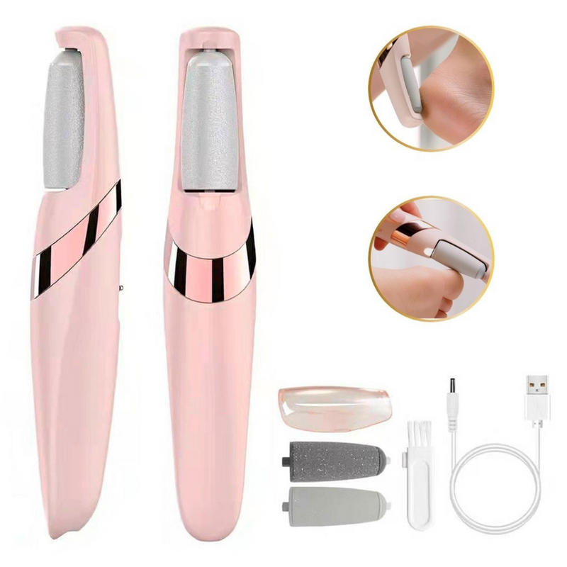 Kit de Cuidados Femininos 2 em 1 – Depilador a Laser IPL + Lixador de Pé Elétrico Recarregável (Cores Sortidas)