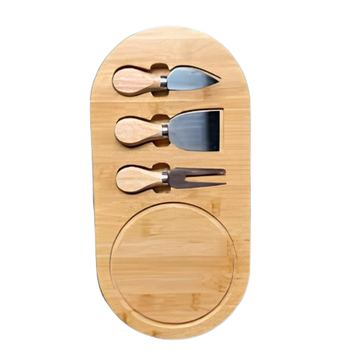 Tábua de Frios com 3 Espátulas – Elegância e Sabor à Mesa