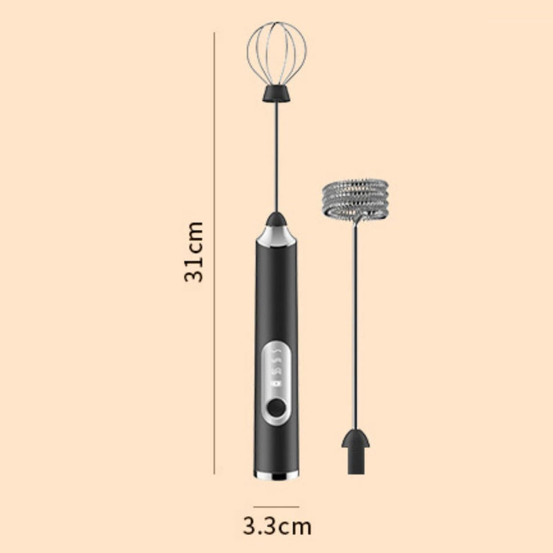 Mini Batedor Mixer Elétrico Portátil – Mistura Perfeita em Segundos, Onde Você Estiver