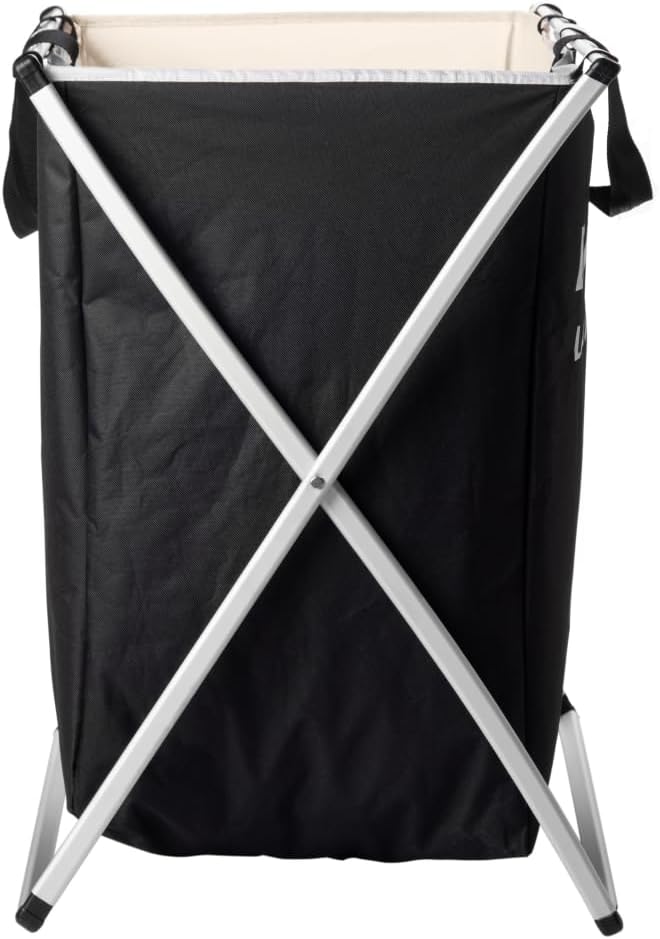 Cesto de Roupa com 2 Partes Dobrável para Banheiro e Lavanderia – Organização Inteligente e Estilo no Seu Dia a Dia