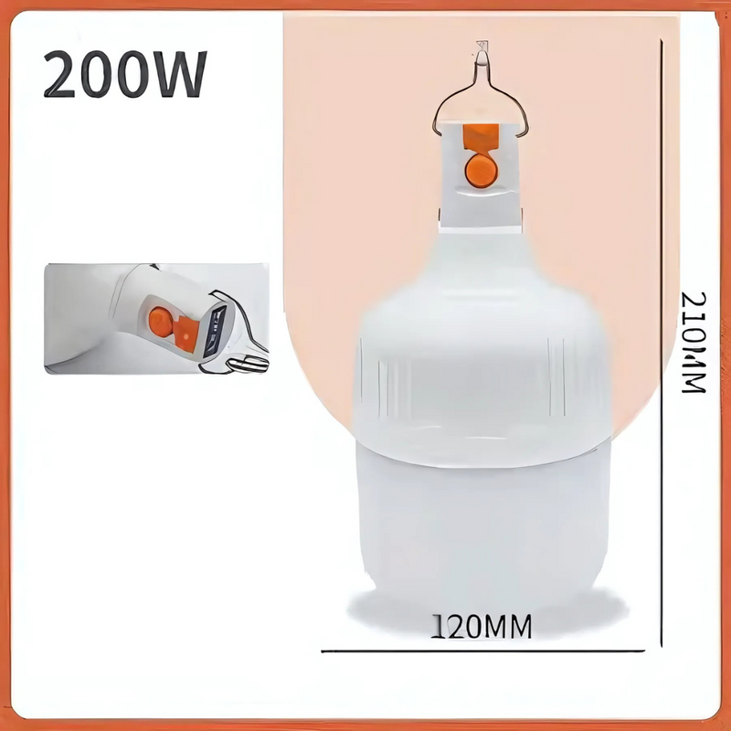 Lâmpada de Emergência LED 15W ON-7068 – Segurança, Eficiência e Luz Sempre que Precisar
