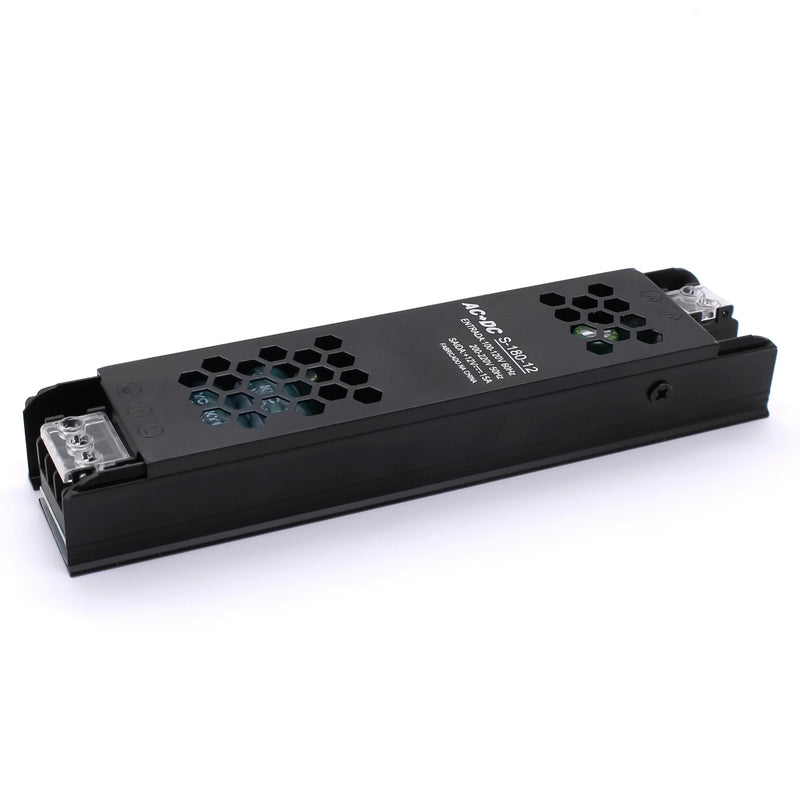Kit 2 Fontes Chaveadas 12V 15A 180W – Potência Estável e Segura para CFTV, Som e LED