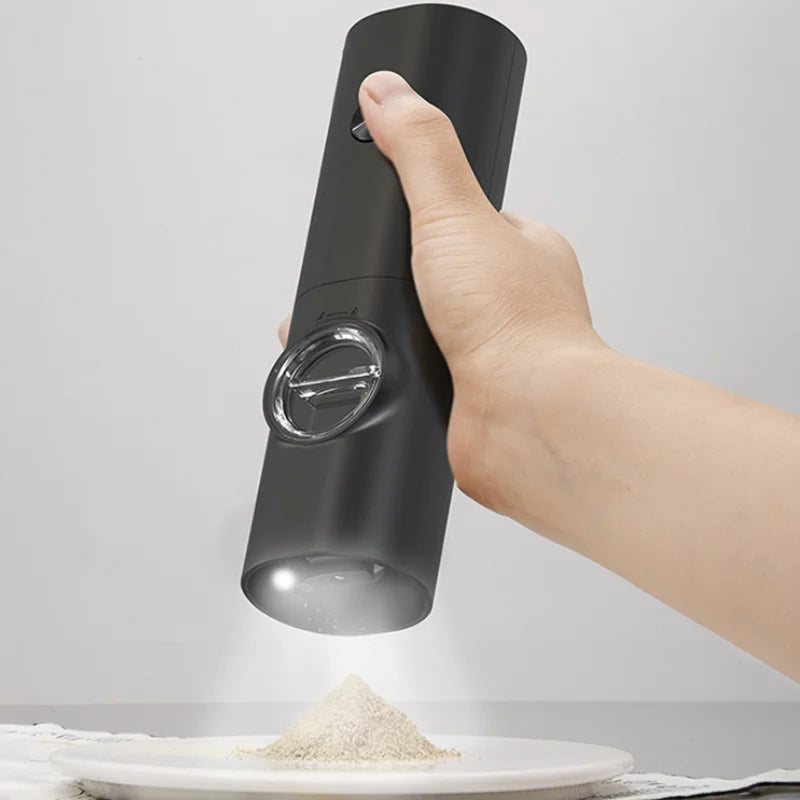 Moedor Elétrico Automático de Pimenta e Sal com Luz LED | Praticidade na Cozinha