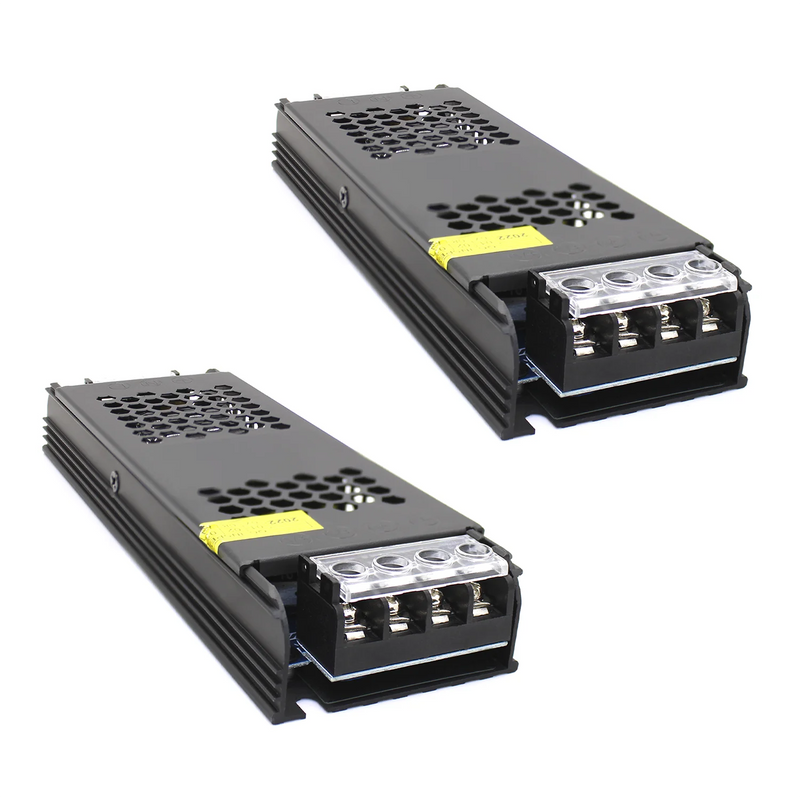 Kit 2 Fontes Chaveadas 12V 15A 180W – Potência Estável e Segura para CFTV, Som e LED