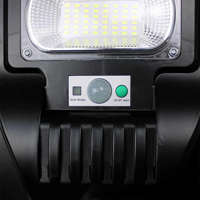 Luminária Solar LED Pública 200W com Poste e Controle – Iluminação Potente, Econômica e 100% Sustentável