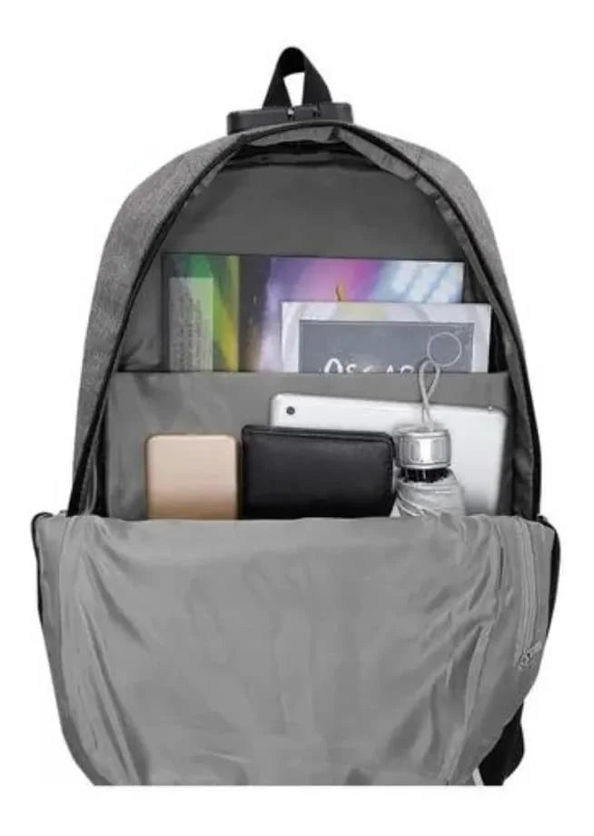 Mochila Masculina Executiva Anti-Furto com Entrada USB e Cadeado com Senha – Segurança, Estilo e Praticidade em Um Só Produto