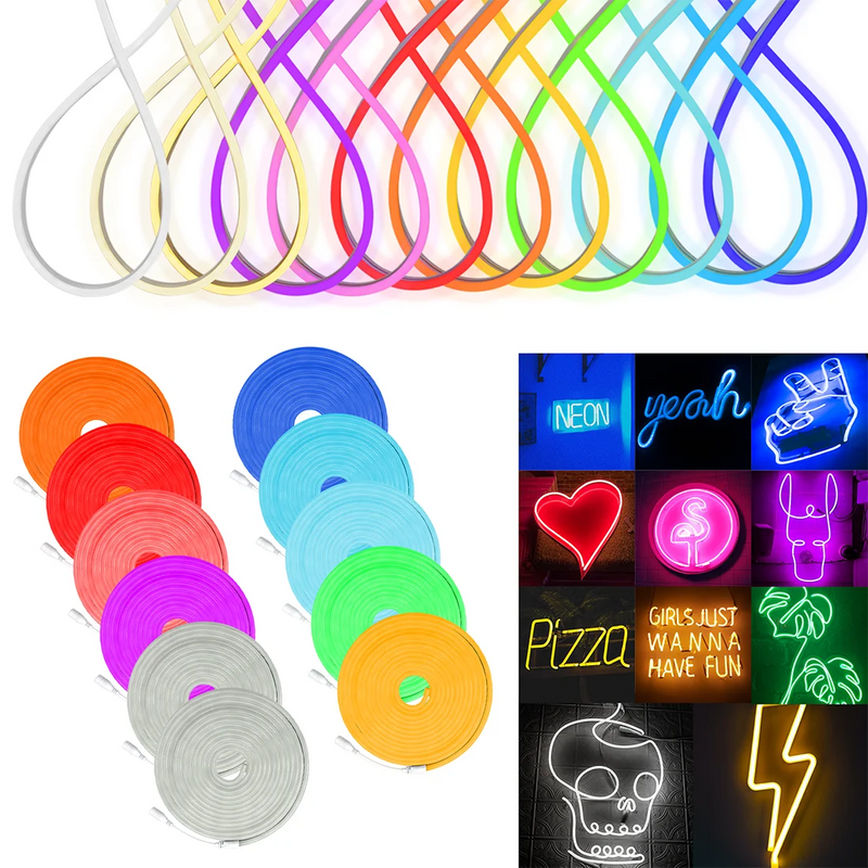 Mangueira LED Neon 5m 12V com Fonte Bivolt – Flexibilidade, Brilho e Versatilidade em Cada Centímetro