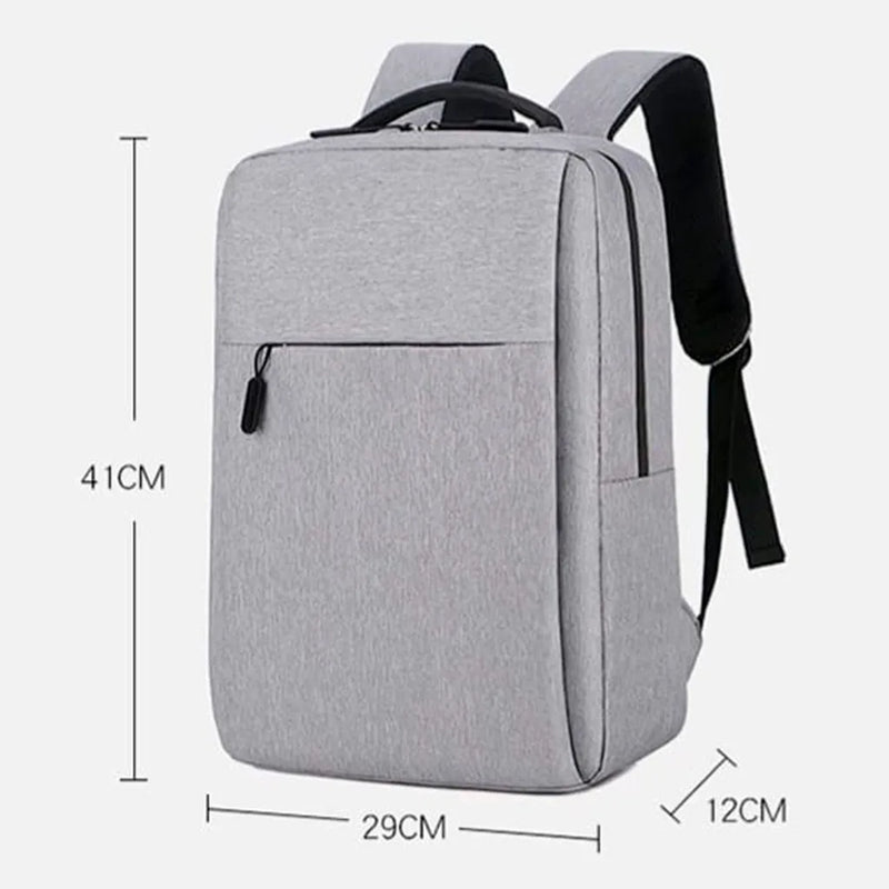 Mochila Executiva Impermeável para Notebook 15.6” com Entrada USB – Leveza, Segurança e Estilo para Todos os Momentos
