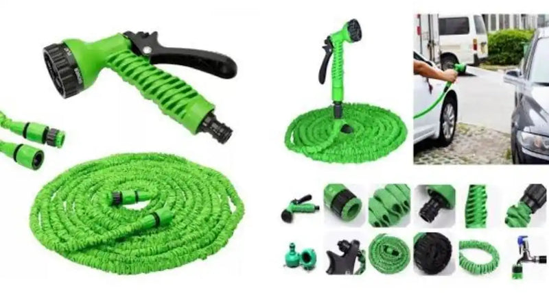 Mangueira Mágica Expansível de Jardim 30 Metros – Flexível, Retrátil e Super Prática