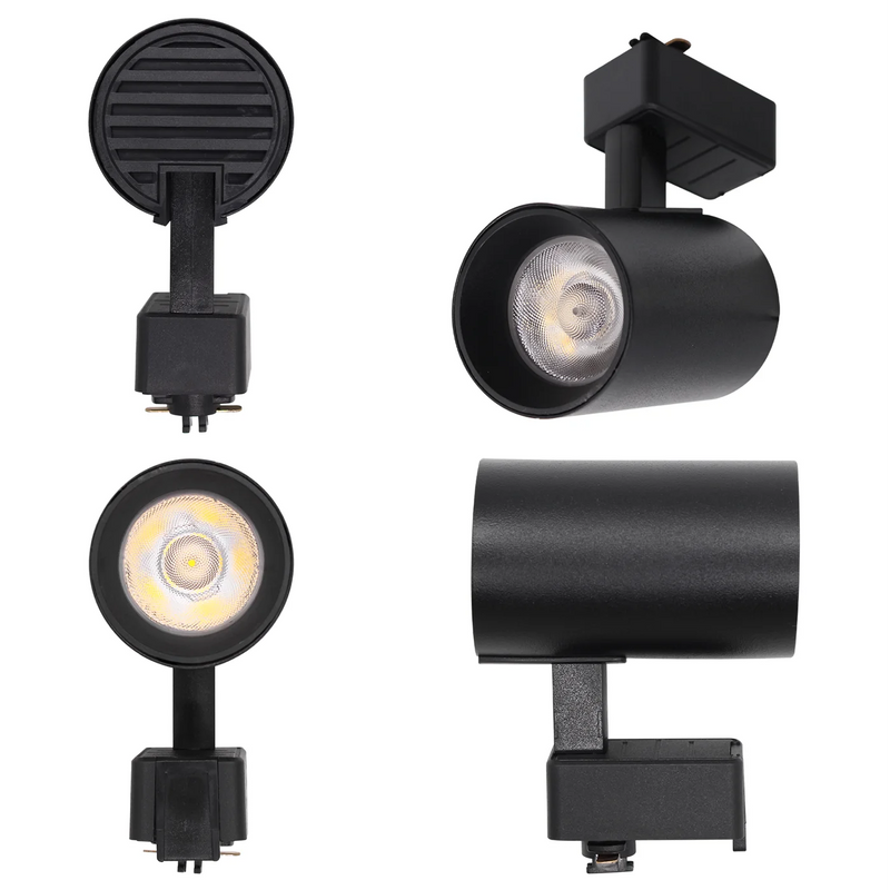 Kit Trilho Eletrificado 4m Preto + 10 Spots LED 10W Luz Fria – Iluminação Moderna, Eficiente e Econômica