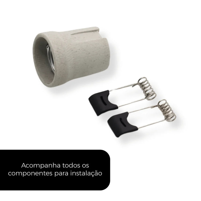 Kit com 3 Suportes Recuados Embutidos Par20 – Estilo, Praticidade e Iluminação Sofisticada
