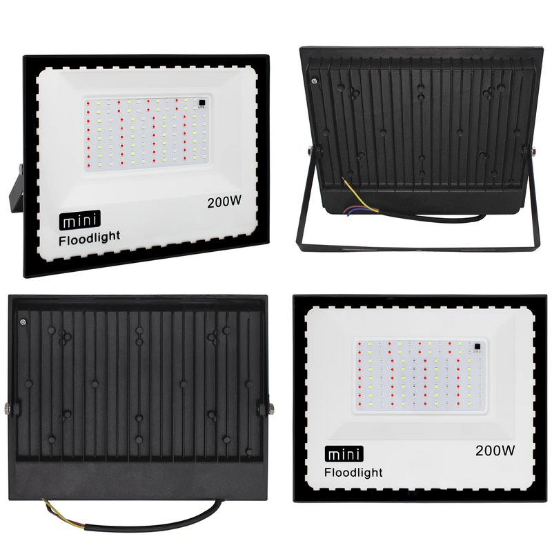 Refletor LED RGB 200W com Controle Remoto – Cores, Potência e Eficiência em um só produto