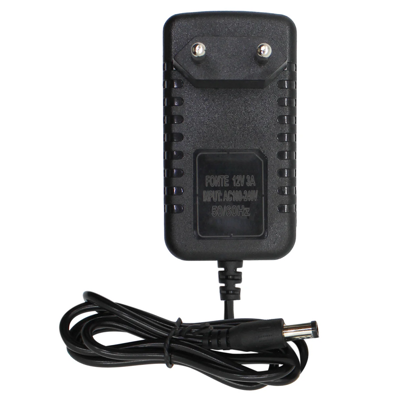 Kit com 2 Fontes Estabilizadas 12V 3A | Ideal para CFTV, Fitas LED e Eletrônicos