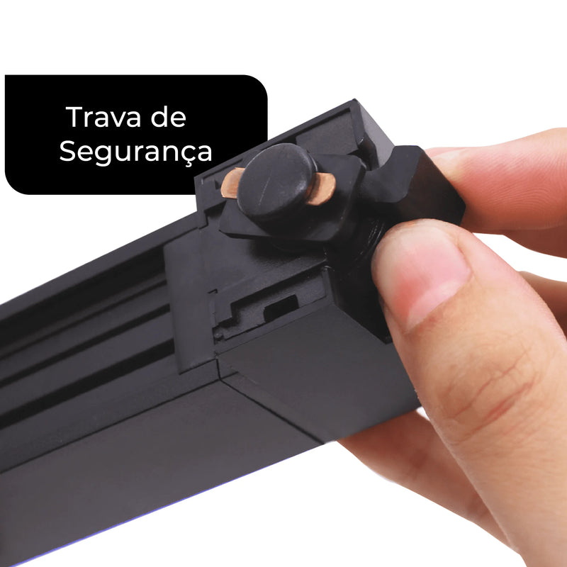 Luminária LED Linear Spot 15LEDs 30W Bivolt – Iluminação Sofisticada e Potente
