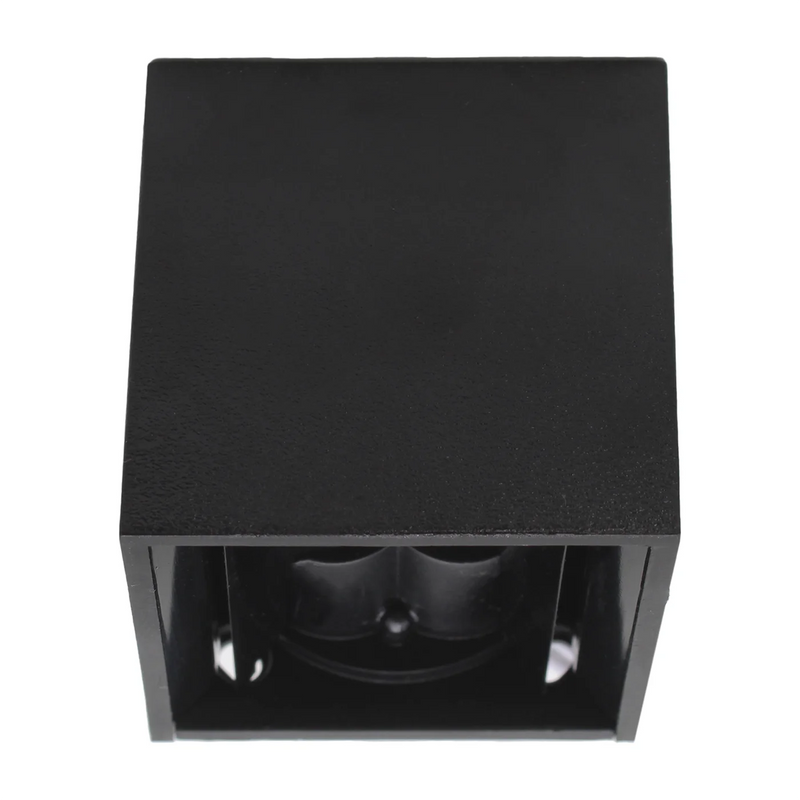 Mini Arandela LED Preta 3W com 2 Feixes de Luz – Moderna, Resistente e Sofisticada
