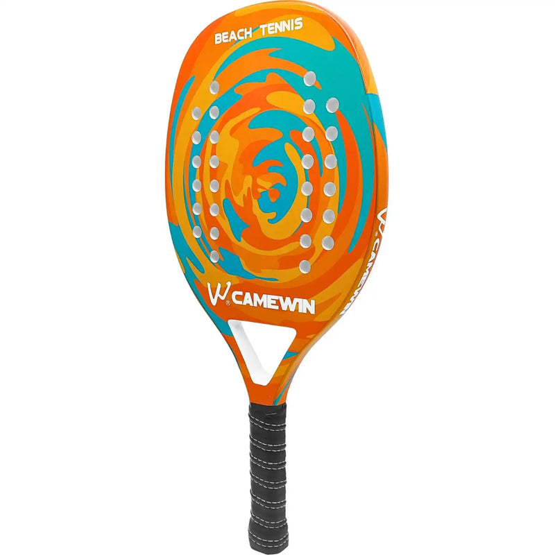 Raquete de Tênis de Praia Camewin Original Light – Fibra de Carbono e Fibra de Vidro com Capa Protetora