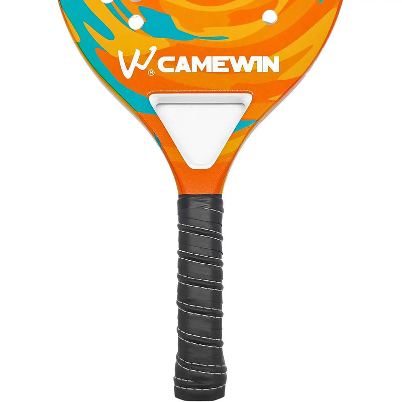 Raquete de Tênis de Praia Camewin Original Light – Fibra de Carbono e Fibra de Vidro com Capa Protetora