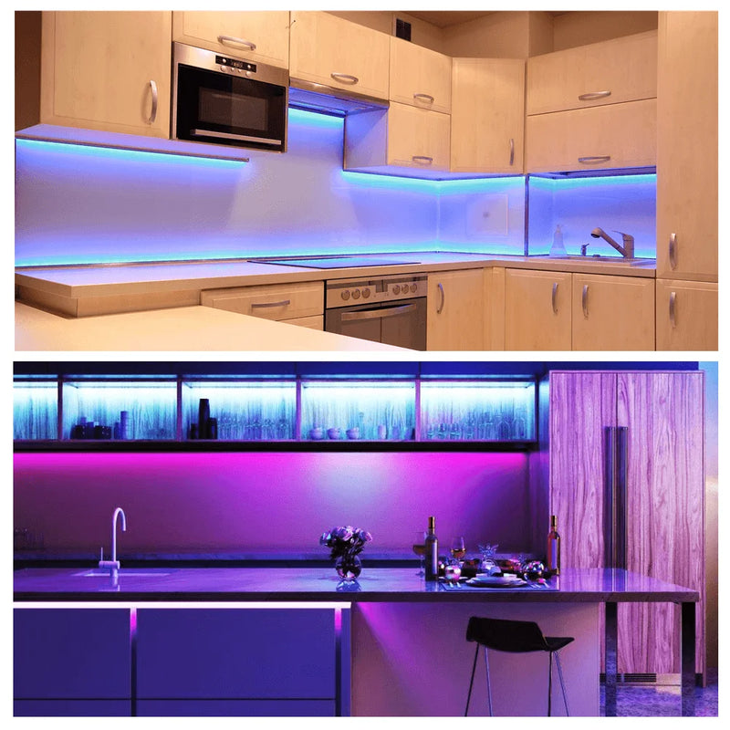 Fita LED UV Luz Negra 5 Metros com Fonte – Efeitos Incríveis com Estilo e Versatilidade