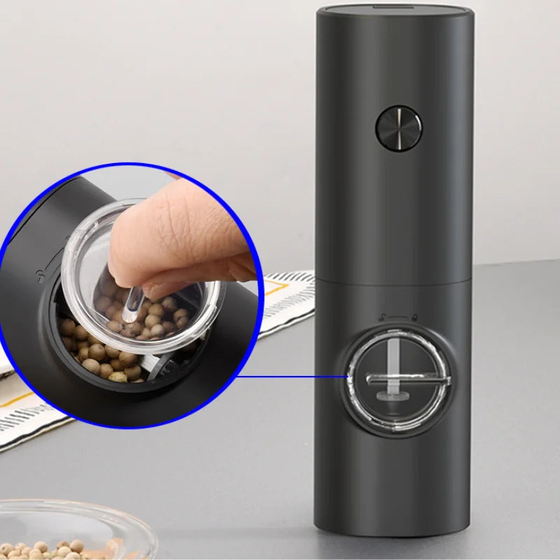 Moedor Elétrico Automático de Pimenta e Sal com Luz LED | Praticidade na Cozinha