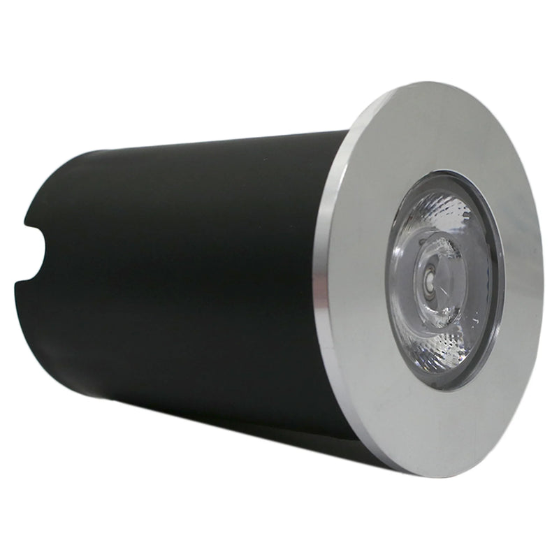 Spot Beacon LED Embutido para Piso de Jardim – 1W IP65 (Branco Frio/Verde)