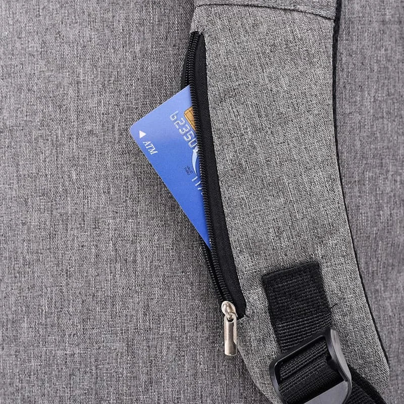 Mochila Masculina Executiva Anti-Furto com Entrada USB e Cadeado com Senha – Segurança, Estilo e Praticidade em Um Só Produto