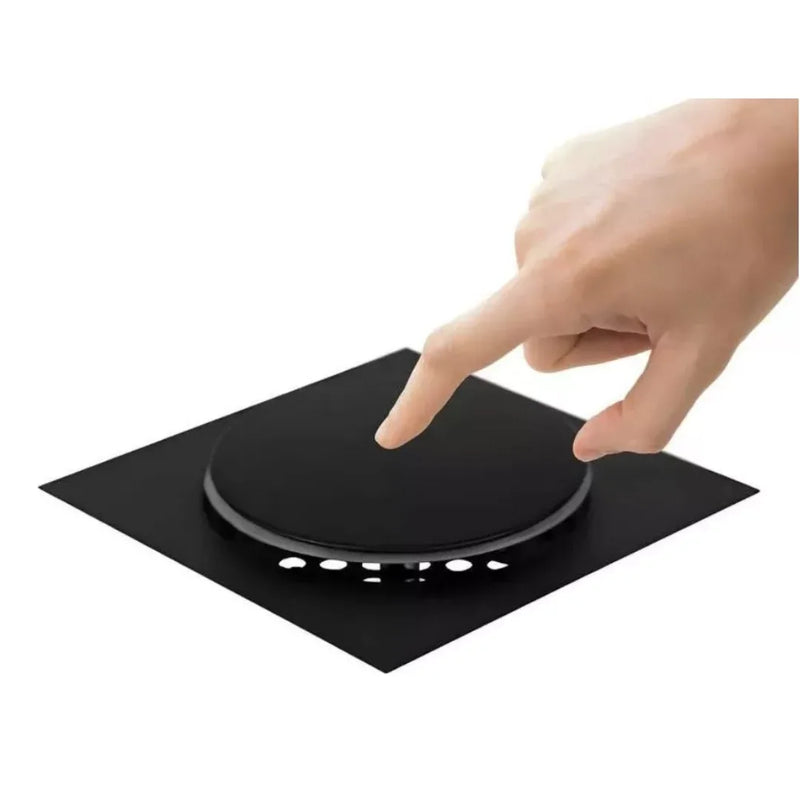 Ralo de Banheiro 10x10 Click Inox – Eficiência, Design Moderno e Praticidade para o Seu Lar