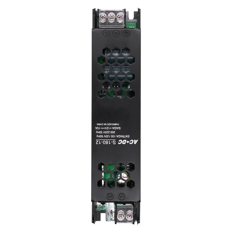 Fonte Chaveada 12V 15A 180W – Potência e Segurança para Seus Equipamentos Eletrônicos