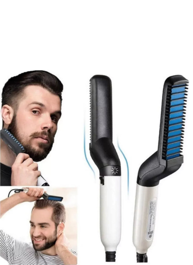 Prancha Alisadora para Barba e Cabelo – Estilo e Praticidade em Minutos
