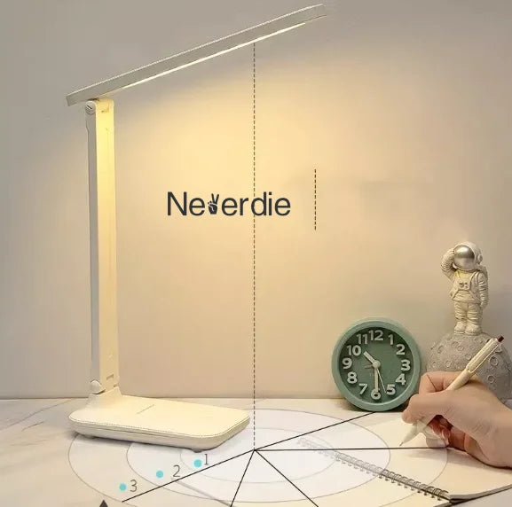 Luminária de Leitura Ajustável com 16 LEDs – Iluminação Perfeita para Estudo e Relaxamento
