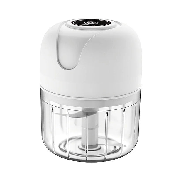 Mini Processador de Alimentos 3 Lâminas Elétrico Bivolt USB – Triture Seus Alimentos em Segundos