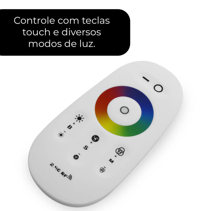 Kit Luminária de Piscina 2 SuperLEDs 18W + Módulo RGB com Fonte – Iluminação Subaquática Incrível