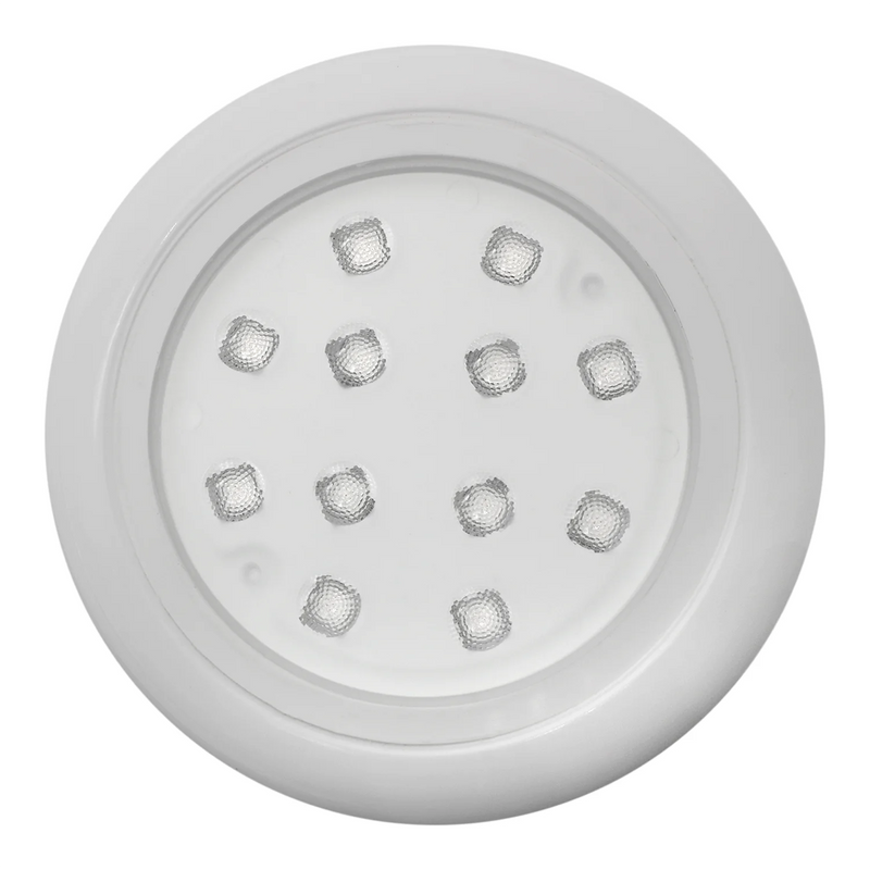 Kit Luminária de Piscina 2 SuperLEDs 18W + Módulo RGB com Fonte – Iluminação Subaquática Incrível
