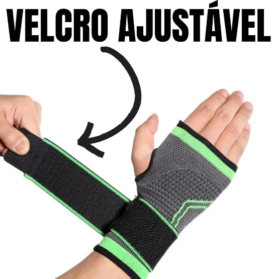 Munhequeira de Compressão Ortopédica Ajustável – Alívio, Suporte e Proteção em Cada Movimento