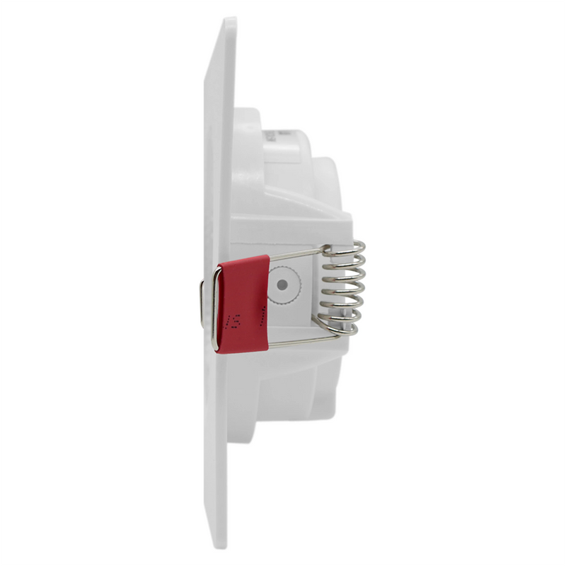 Kit 10 Spots LED 7W Quadrado Direcionável – Iluminação Focal com Estilo e Eficiência