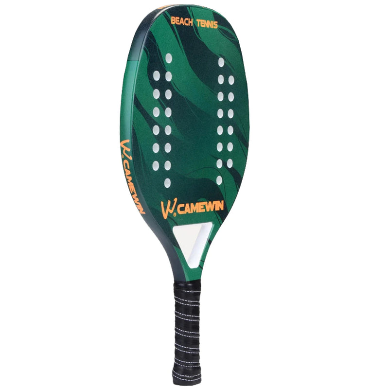 Raquete de Tênis de Praia Camewin Original Light – Fibra de Carbono e Fibra de Vidro com Capa Protetora
