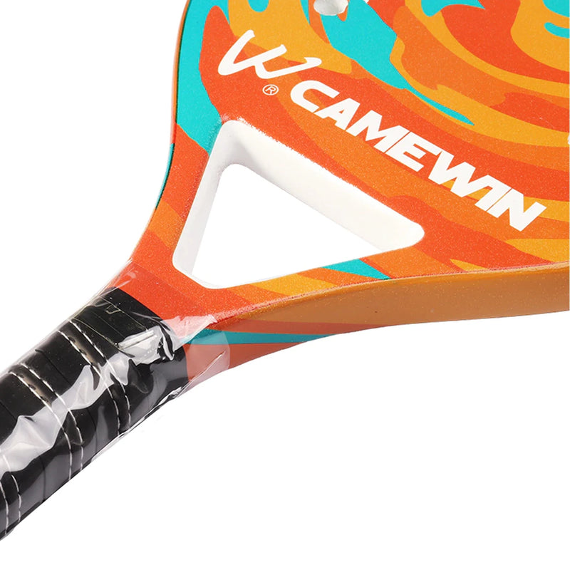 Raquete de Tênis de Praia Camewin Original Light – Fibra de Carbono e Fibra de Vidro com Capa Protetora