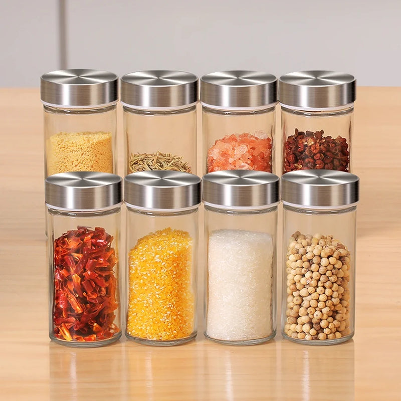 Porta Temperos Giratório em Inox – Organização e Praticidade na Sua Cozinha