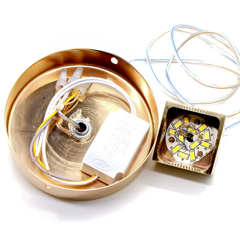 Lustre Pendente Cristal Bubble 8110-300 | LED Integrado 3 Cores | Design Sofisticado e Moderno