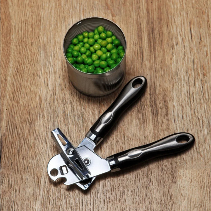 Abridor Profissional de Latas de Aço Inoxidável – Praticidade e Durabilidade na Sua Cozinha
