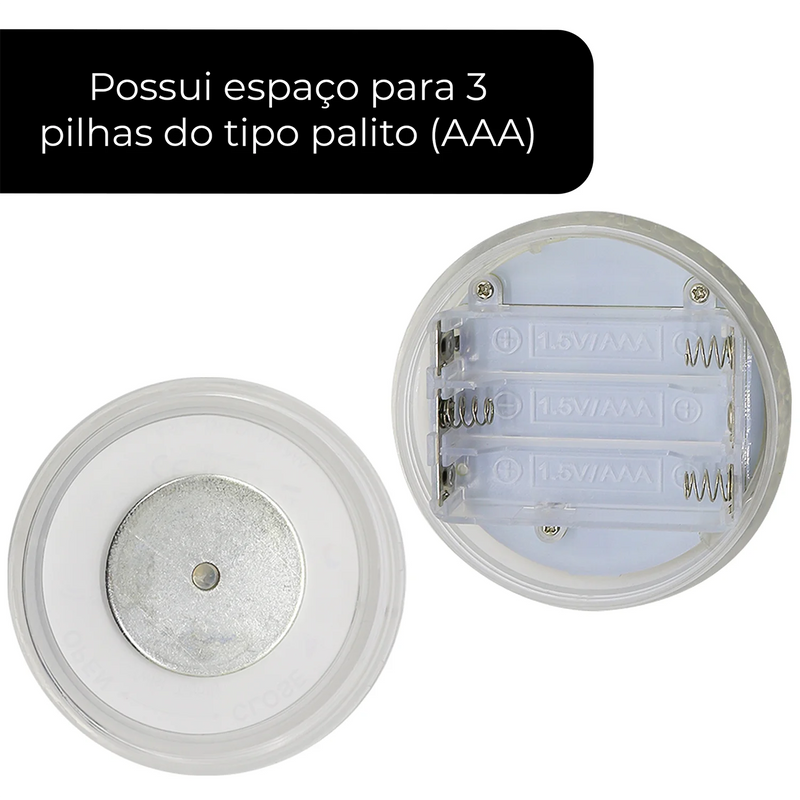 Kit com 4 - Luminárias de Piscina RGB Sem Fio com Controle Remoto – Ilumine com Estilo e Tecnologia