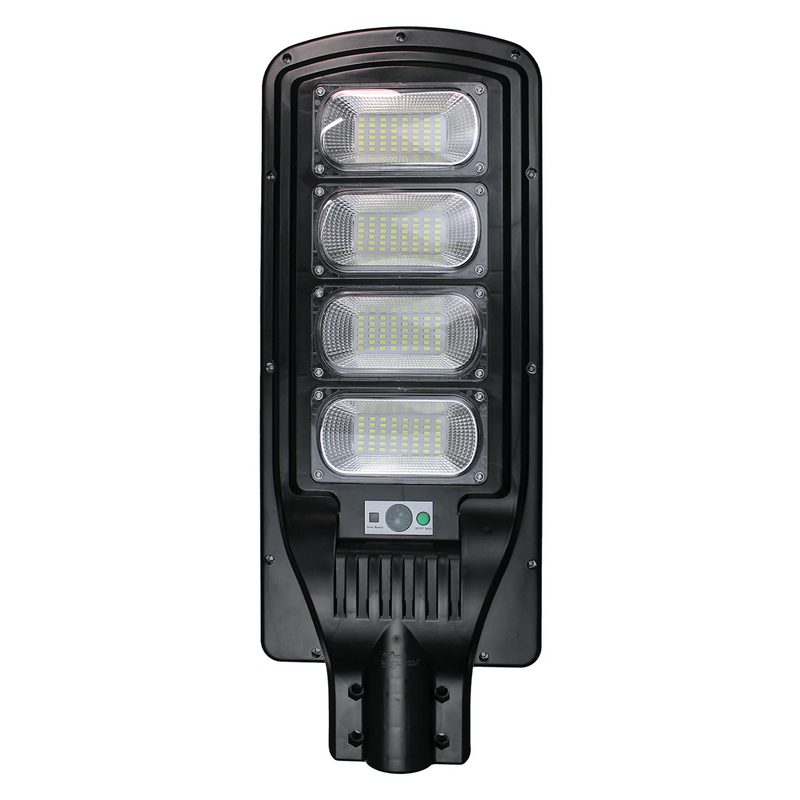 Luminária Solar LED Pública 200W com Poste e Controle – Iluminação Potente, Econômica e 100% Sustentável