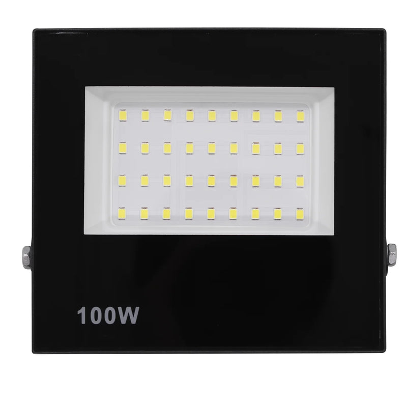 Kit 4 Refletores LED 100W Bivolt IP66 – Iluminação Externa de Alta Potência e Economia
