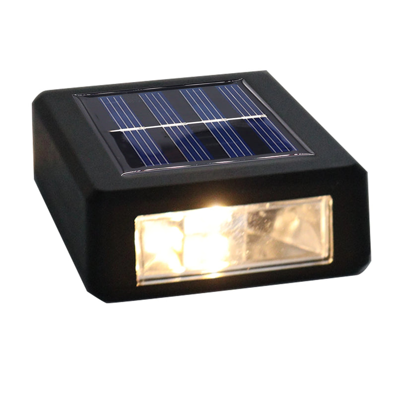 Kit 2 Luminárias Solares Slim de Parede com Foco – Iluminação Automática e Elegante