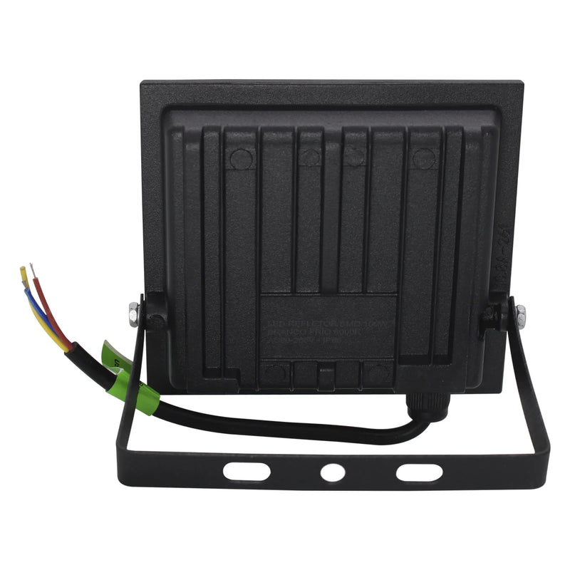 Kit 4 Refletores LED 100W Bivolt IP66 – Iluminação Externa de Alta Potência e Economia