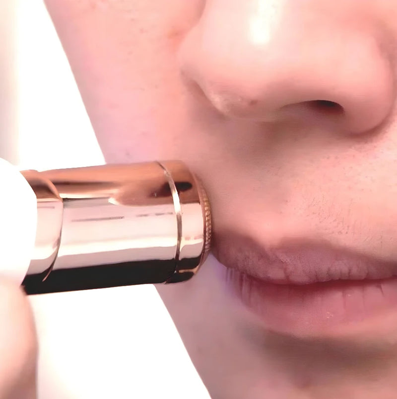 Depilador Batom Portátil USB – Remoção de Pelos Facial e Corporal sem Dor