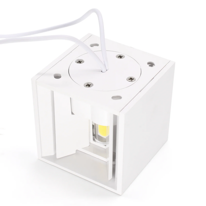 Kit com 3 Arandelas Mini LED 3W Brancas – Beleza e Iluminação em Cada Detalhe