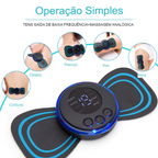 Mini Massageador Elétrico BM-F996 – Seu Momento de Relaxamento, Onde e Quando Quiser