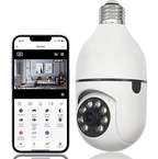 Câmera de Segurança Wi-Fi IP 360° com Controle via App – Proteção Inteligente e Visão Total